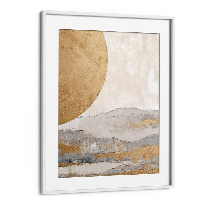 ABSTRACT GOLDEN LANDSCAPE