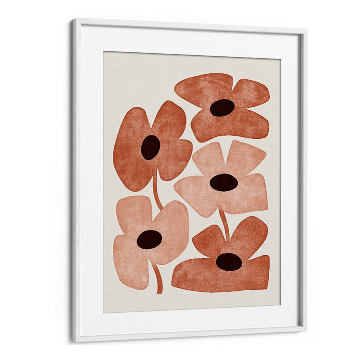 ABSTRACT TERRACOTTA BLOOMS