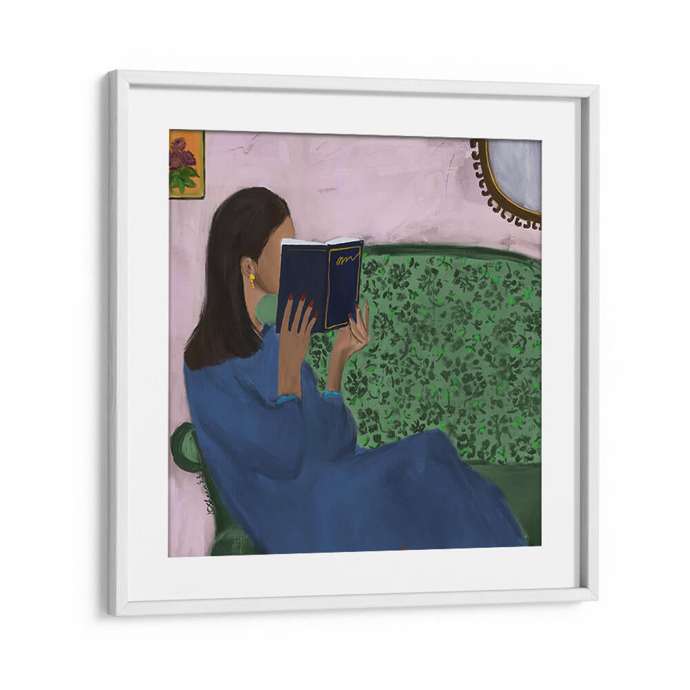 AFTERNOON ESCAPE , PORTRAITS & FIGURATIVE ILLUSTRATIONS