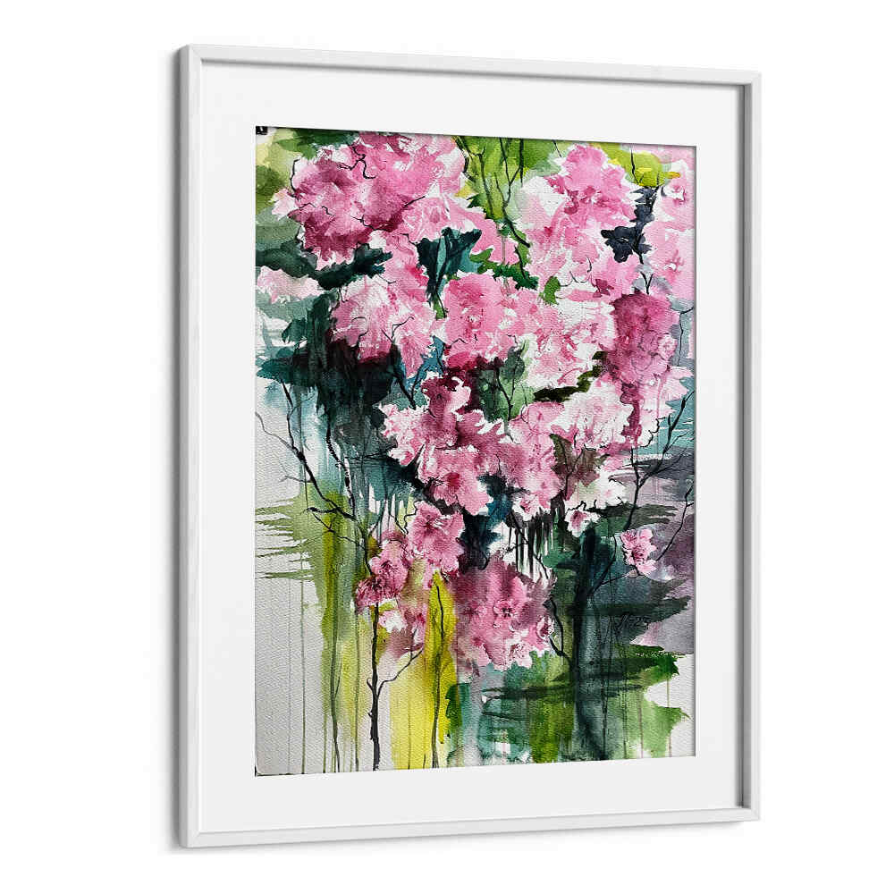 ALMOND TREE , FLORAL FLOWER PAINTINGS
