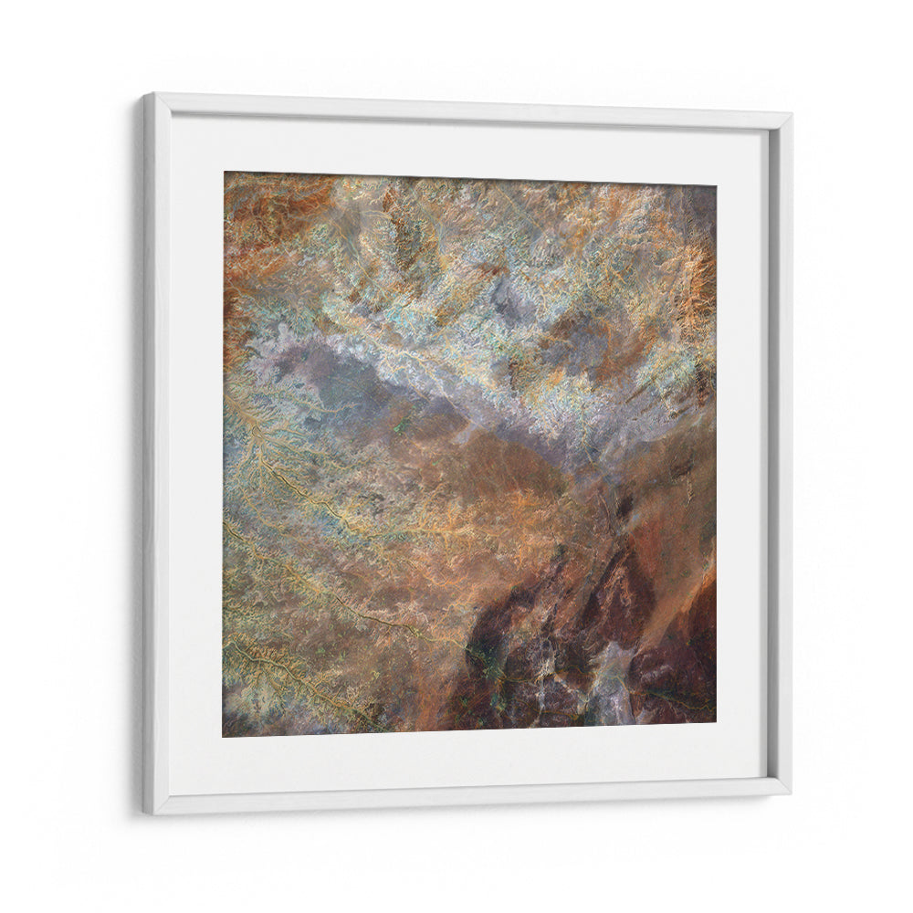 Stunning Andalusite Abstract Paintings featuring earthy tones, perfect for transforming your living space.