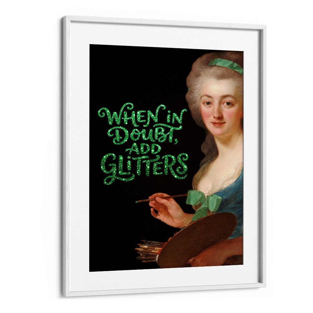 ARTIST'S GLITTERING ADVICE