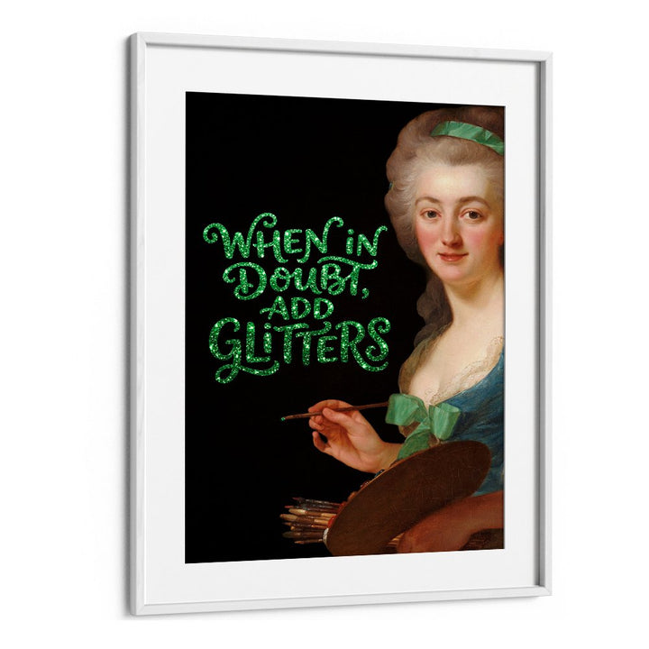 ARTIST'S GLITTERING ADVICE