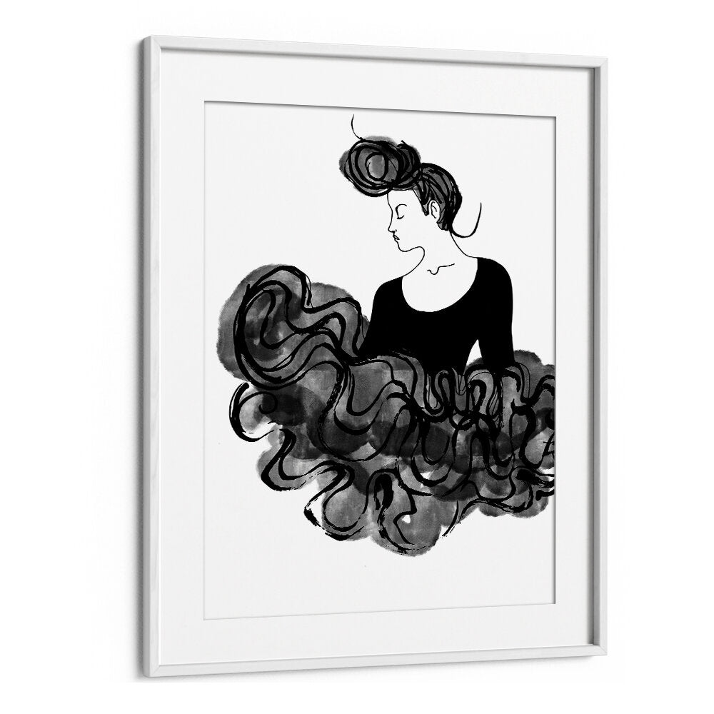 Elegant Ballerina Fashion Poster showcasing grace and style, perfect for transforming your space with sophistication.