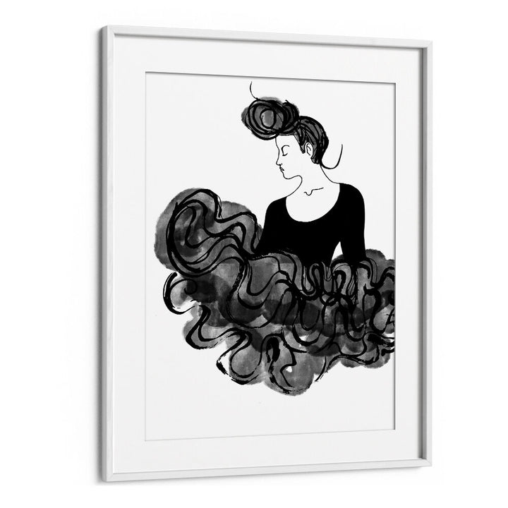Elegant Ballerina Fashion Poster showcasing grace and style, perfect for transforming your space with sophistication.