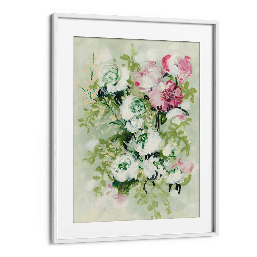 BLOOMING WHIRL , FLORAL FLOWER PAINTINGS