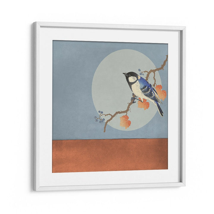 BLUE BIRD UNDER MOON