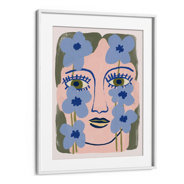 BLUE FLOWER WOMAN