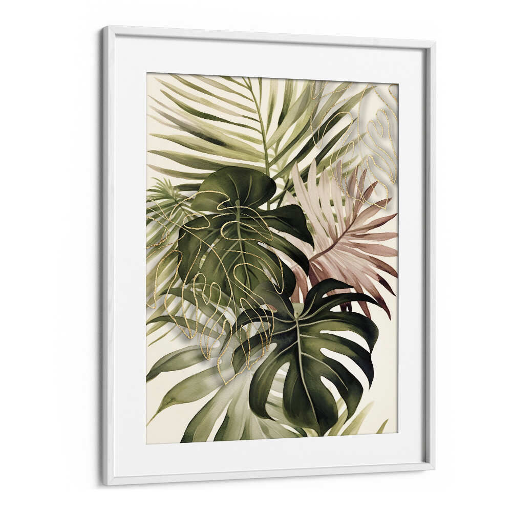 BOHO TROPICAL BOUQUET , FLORAL FLOWER PAINTINGS