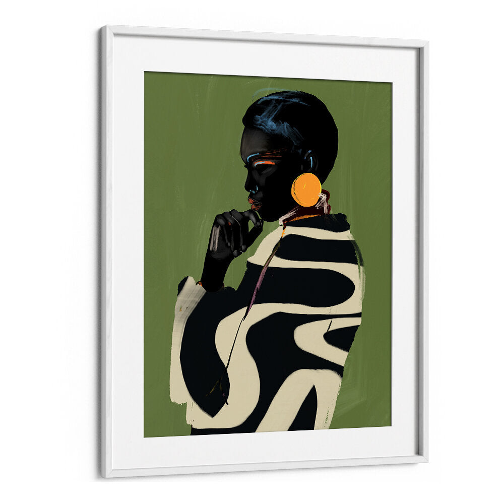 BOLD CONTEMPLATION , PORTRAITS & FIGURATIVE ILLUSTRATIONS