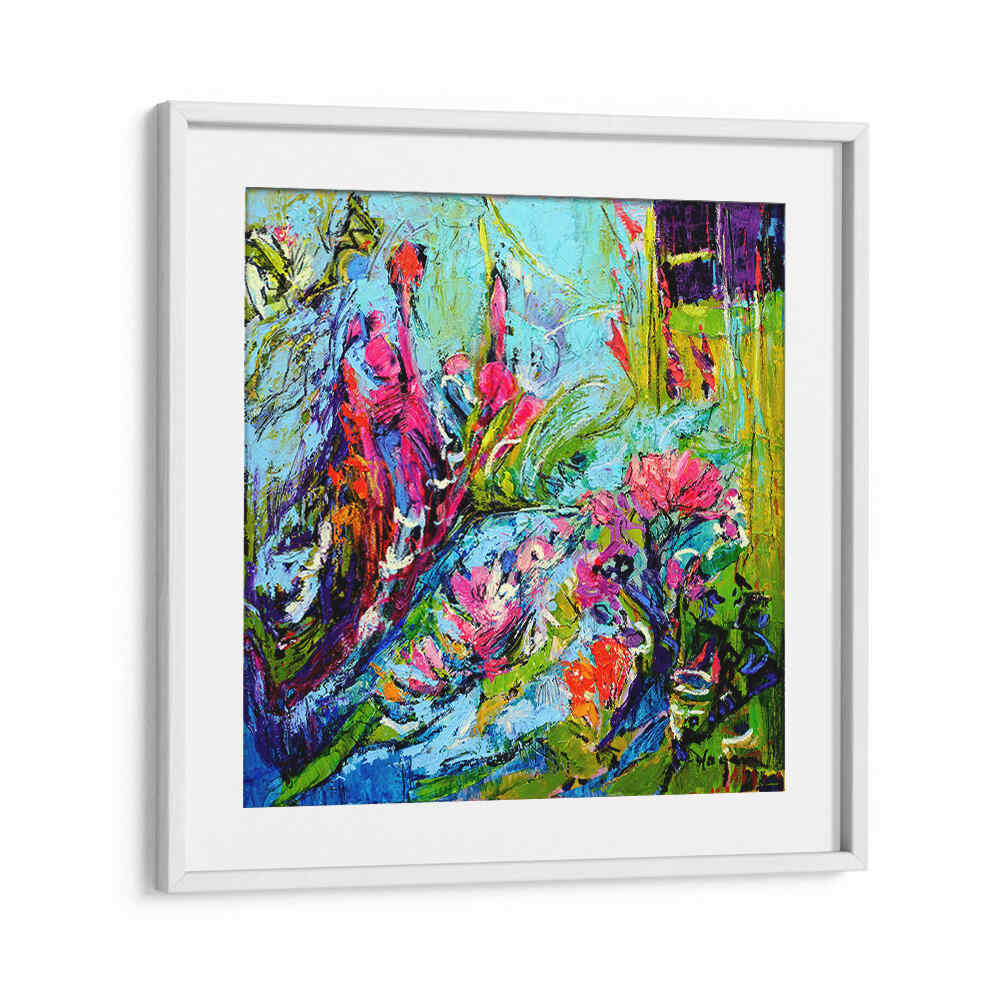 BOTANIC RADIANCE V , ABSTRACT PAINTINGS