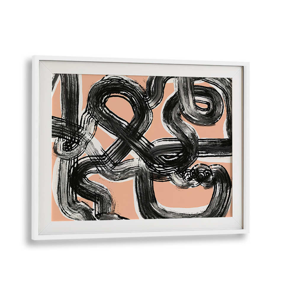 TWISTING PATHWAYS , ABSTRACT PAINTINGS