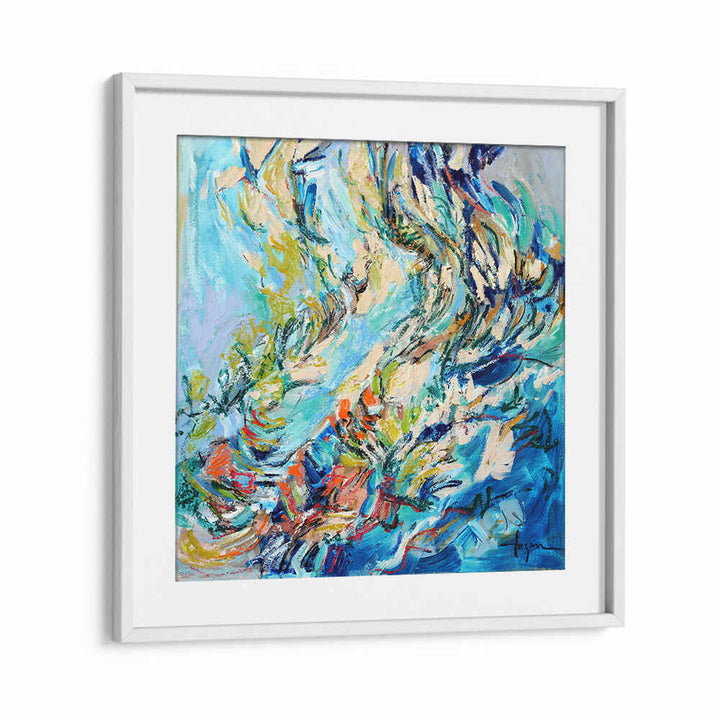 BURST OF BLOOMING LIGHT III , ABSTRACT PAINTINGS