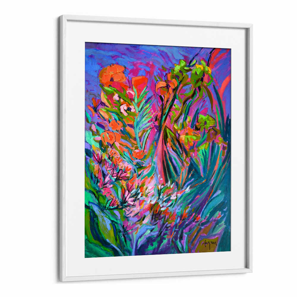 BURST OF BLOOMING LIGHT II , ABSTRACT PAINTINGS