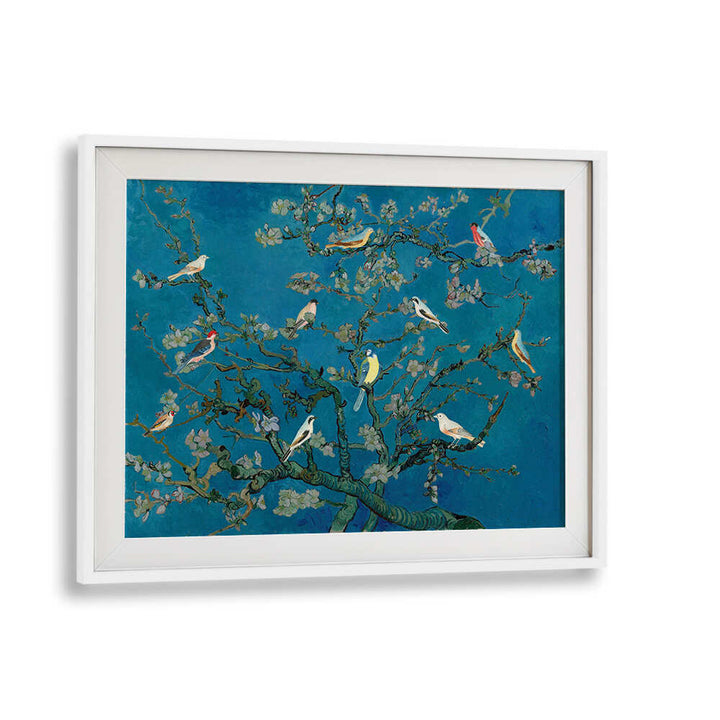 BIRDS IN BLOSSOM , ANIMAL PAINTINGS