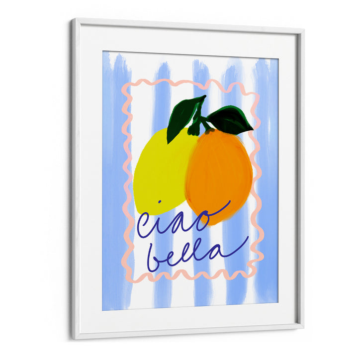 Bright and elegant CIAO BELLA NO I, KITCHEN POSTERS featuring citrus designs, perfect for stylish kitchens.