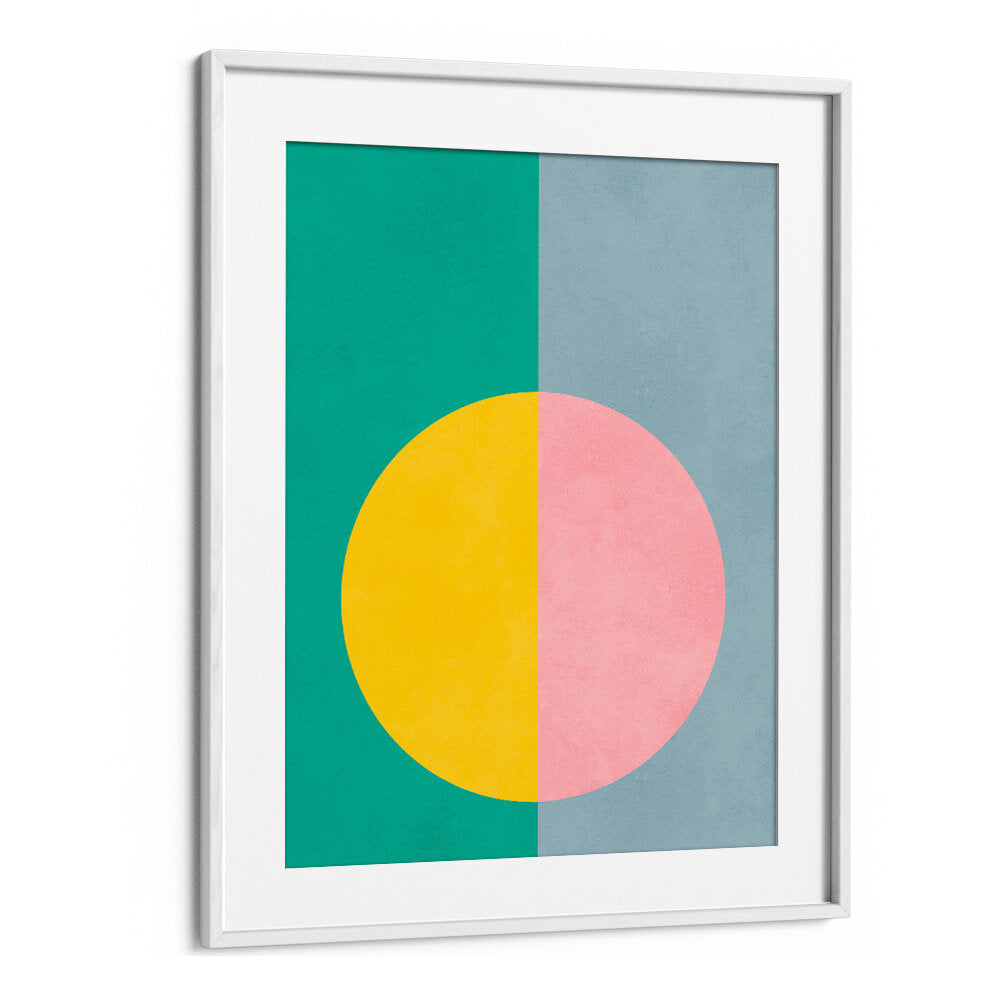 CIRCLE AND RECTANGLE , GEOMETRIC ART PRINTS