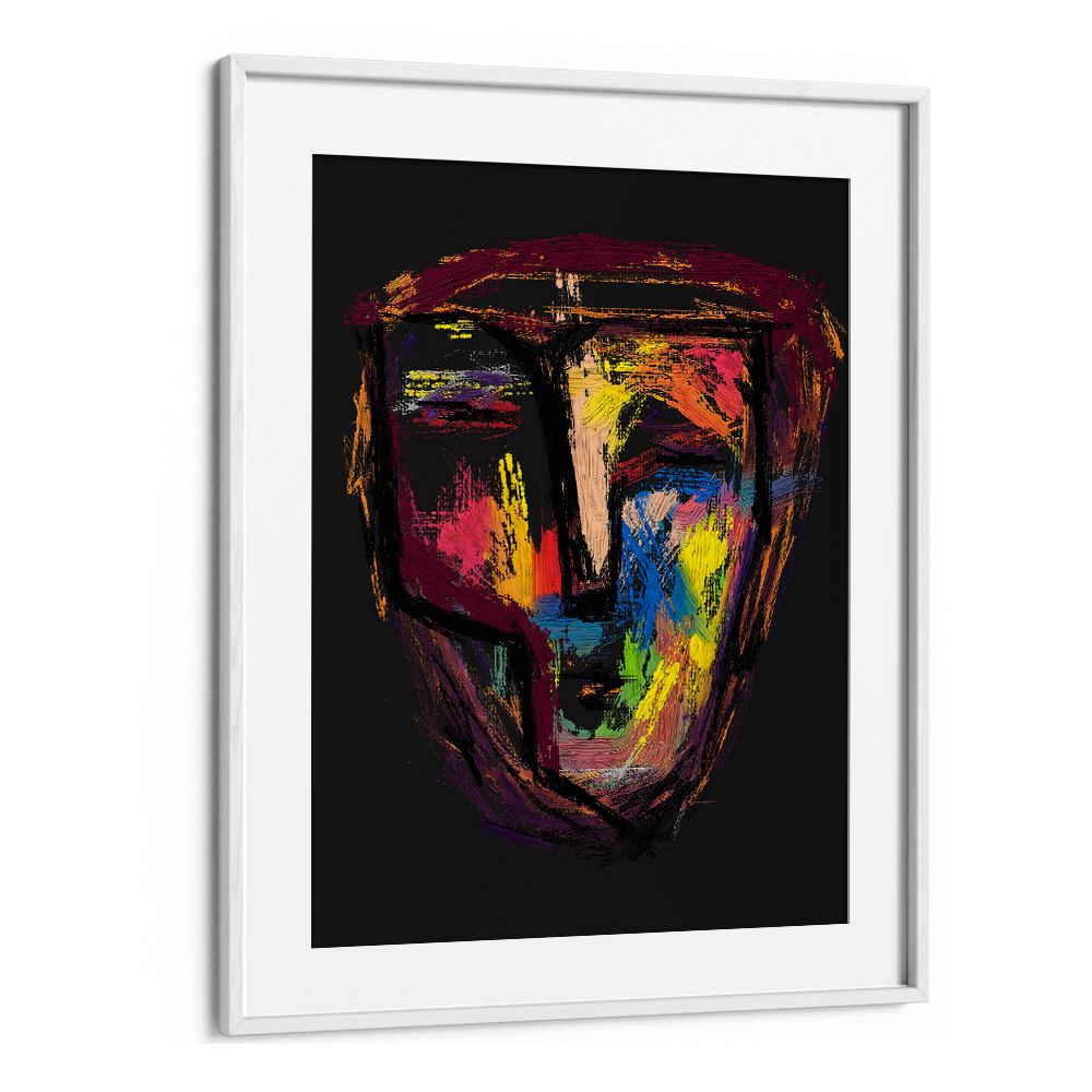 COLORFUL ABSTRACT FACE