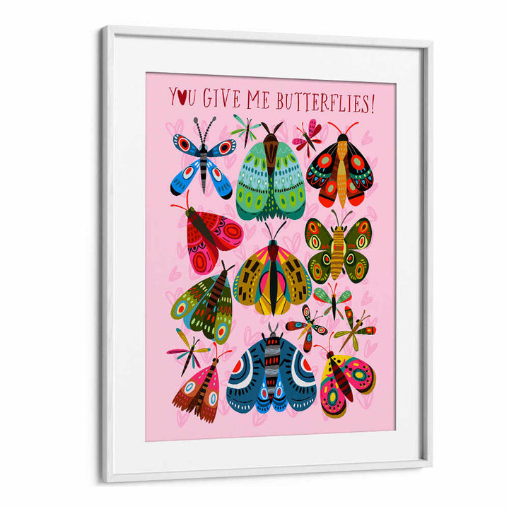 COLORFUL BUTTERFLY SYMPHONY , QUOTES & TYPOGRAPHY POSTERS