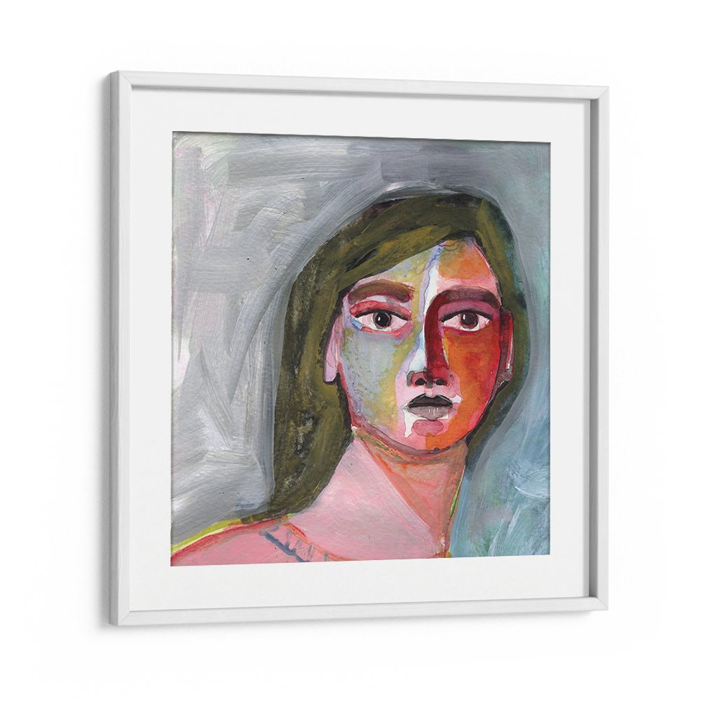 COLORFUL WOMAN PORTRAIT