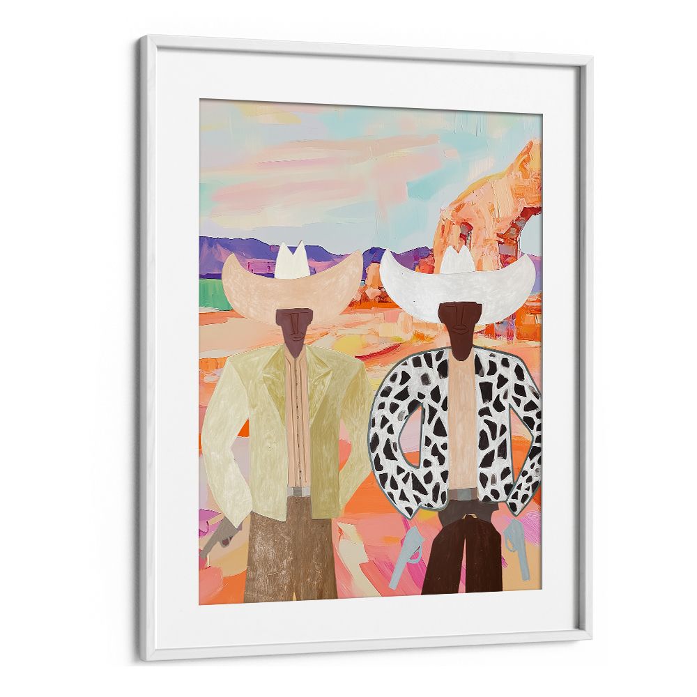 DESERT COWBOYS WITH PISTOLS