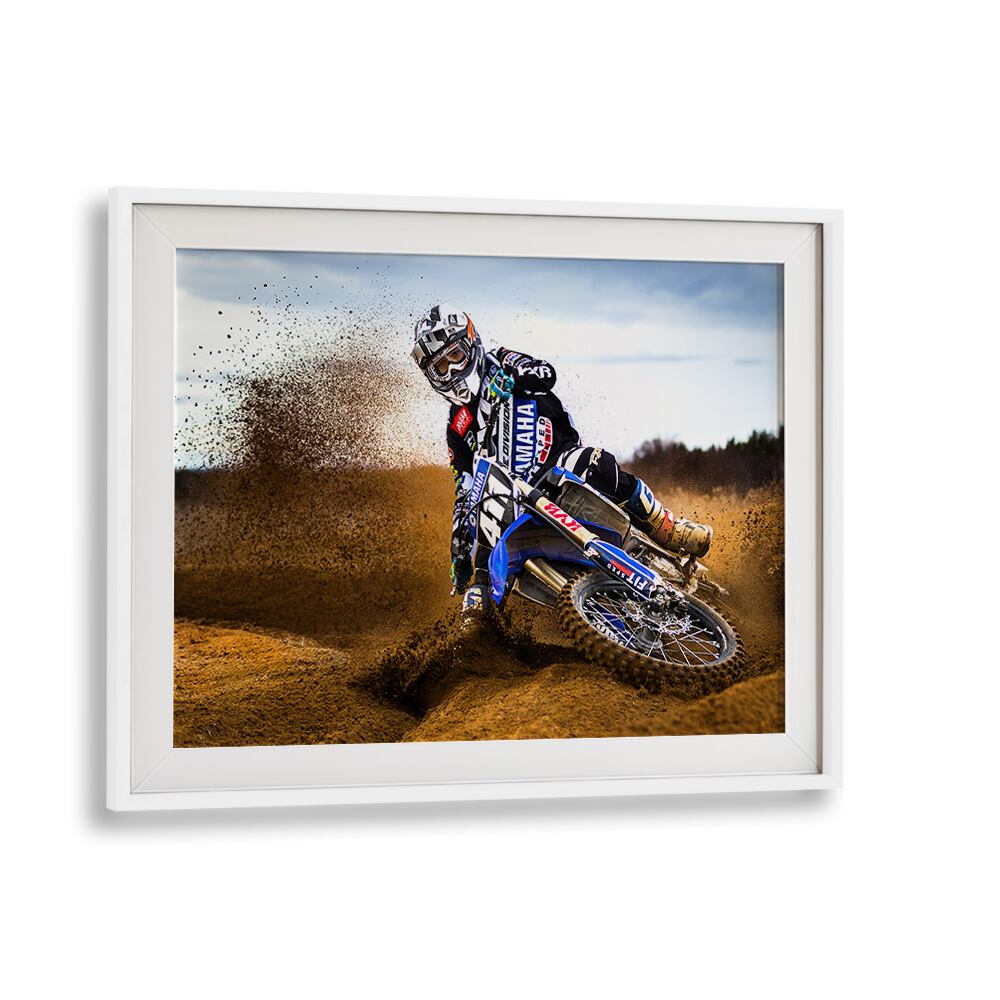 Experience thrilling moments with DESERT KING, PHOTOGRAPHY PRINTS showcasing dynamic desert action shots.