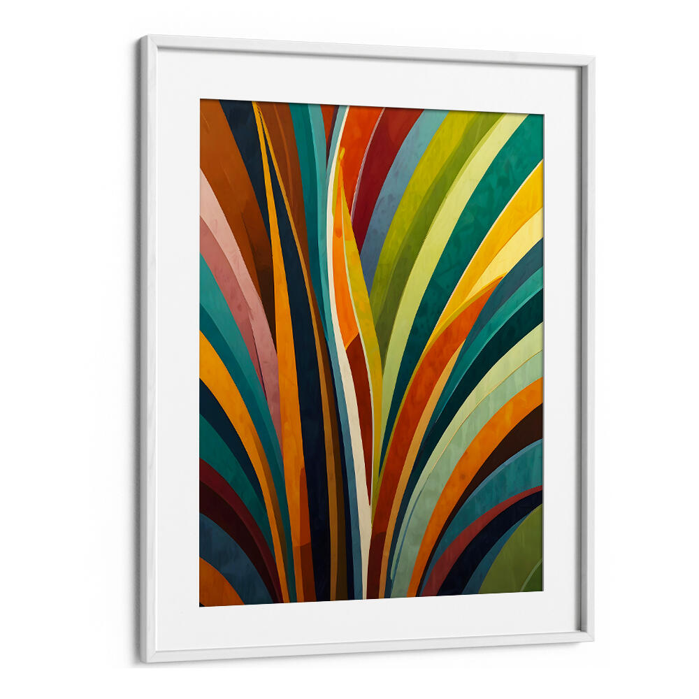 DANCING STRIPES IN COLOR , ORGANIC FORMS