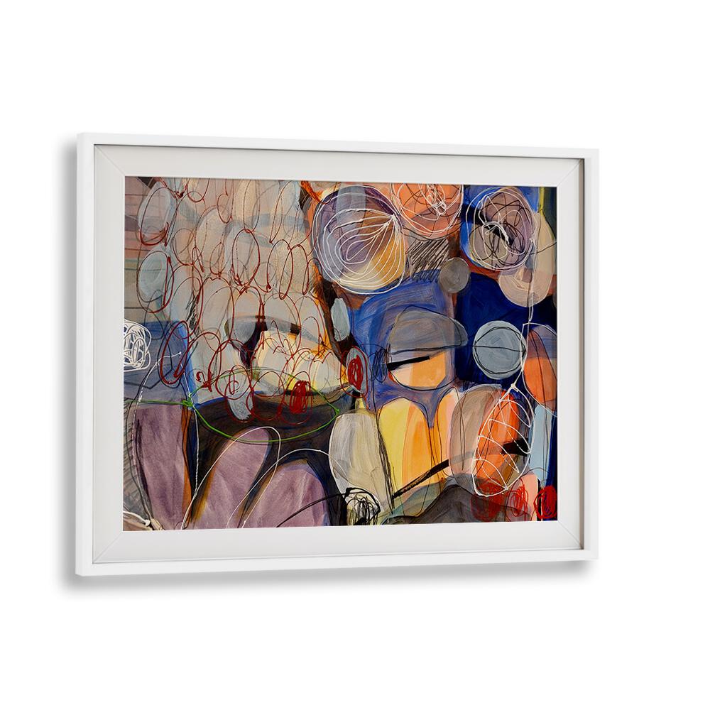 Vibrant colors and dynamic strokes define the DEAR DIARY III, ABSTRACT PAINTINGS collection for contemporary art lovers.