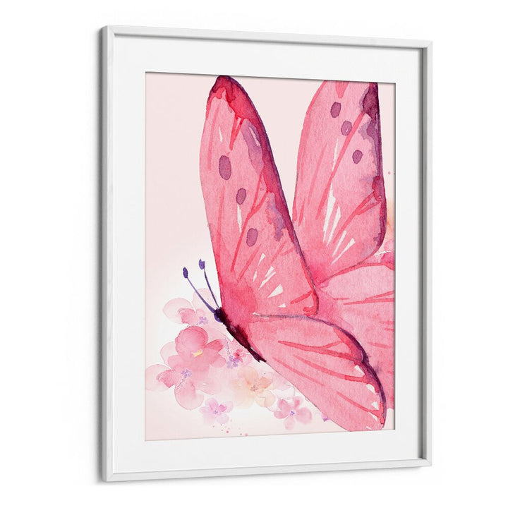Delicate PI Kids Room Paintings feature a vibrant butterfly, perfect for inspiring creativity in your child's space.