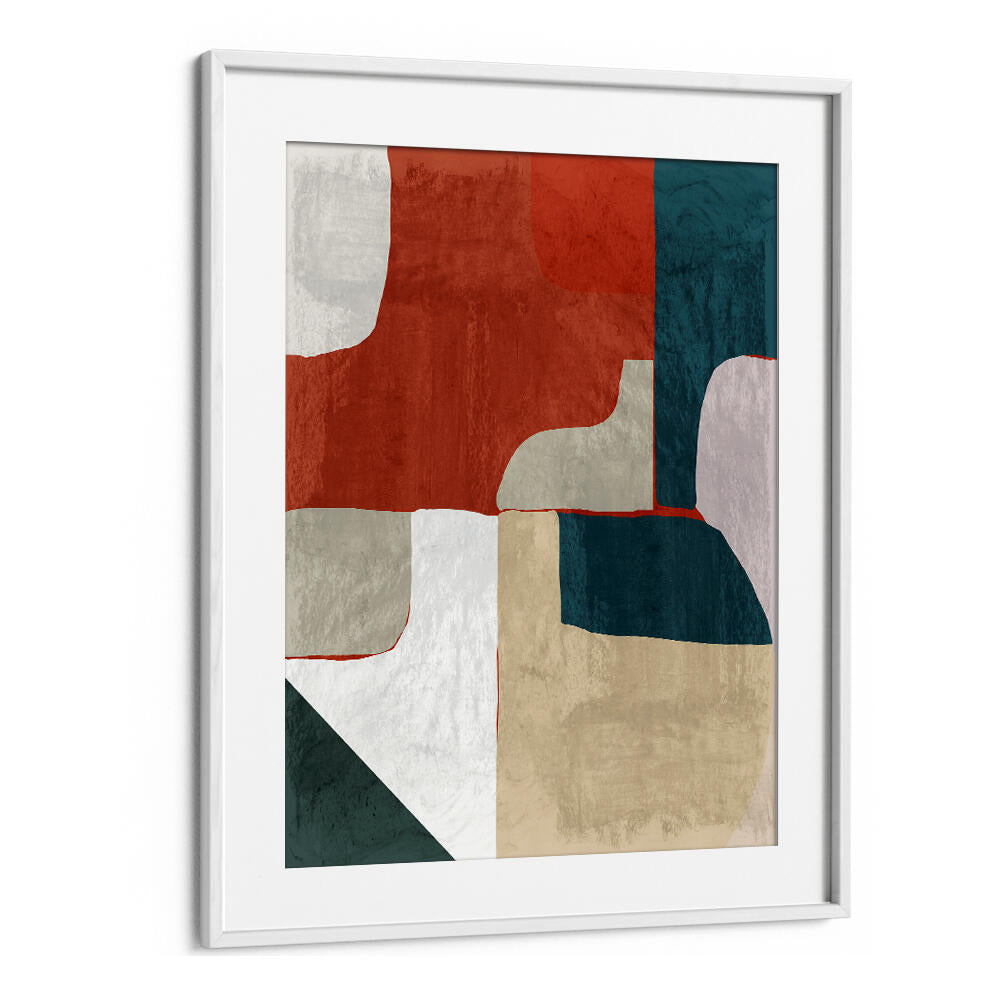 EARTH AND TIDE INTERLOCK I , ABSTRACT PAINTINGS