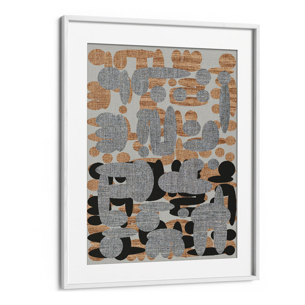 Sophisticated EBONY SHAPES III, ABSTRACT PAINTINGS showcasing elegant design and rich textures to elevate your style.