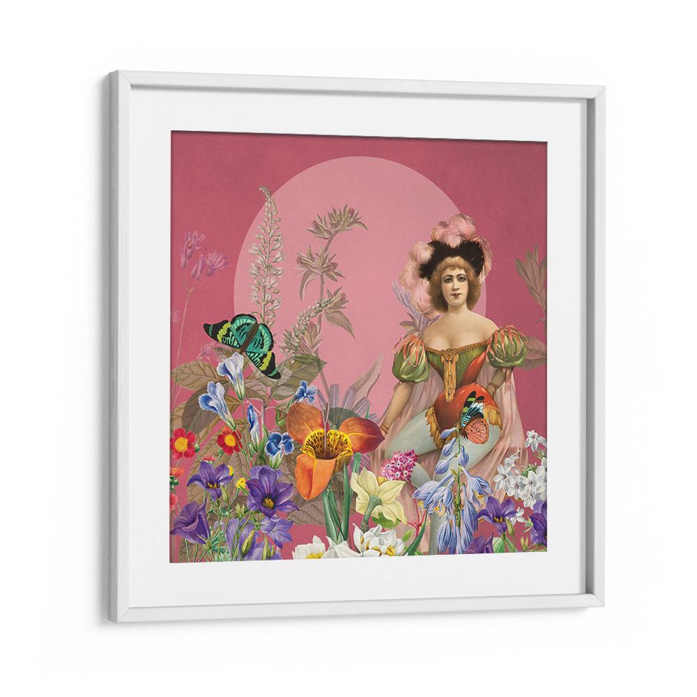 ELEGANT FLORAL PORTRAIT