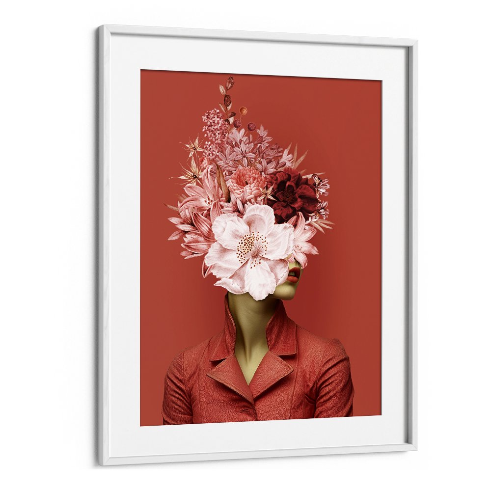 ELEGANT FLORAL PORTRAIT