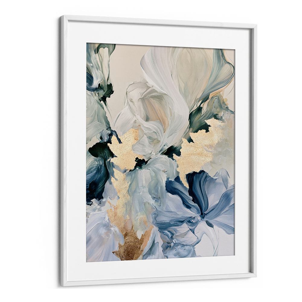 ELEGANT GILDED FLORAL ABSTRACT