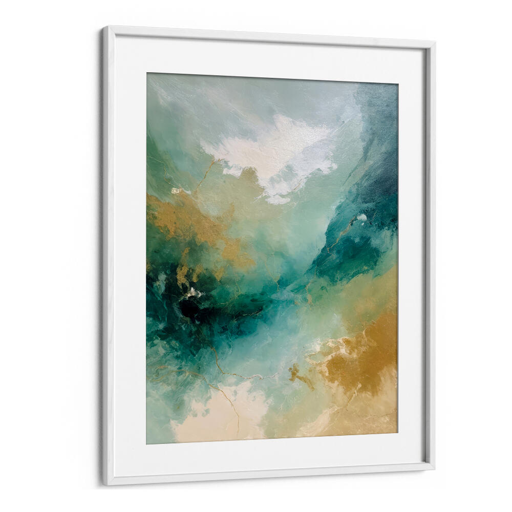 EMERALD SKIES , ABSTRACT PAINTINGS