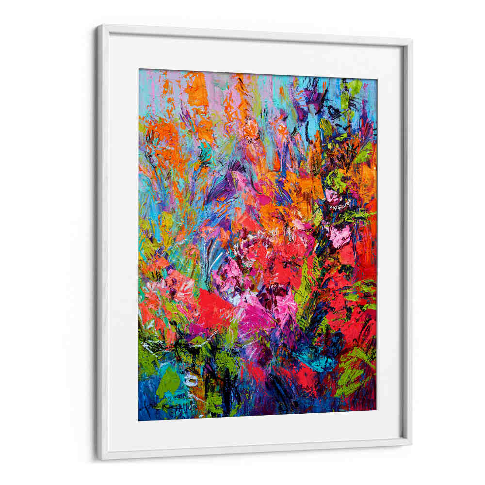 ETHEREAL BLOSSOM GLOW I , ABSTRACT PAINTINGS
