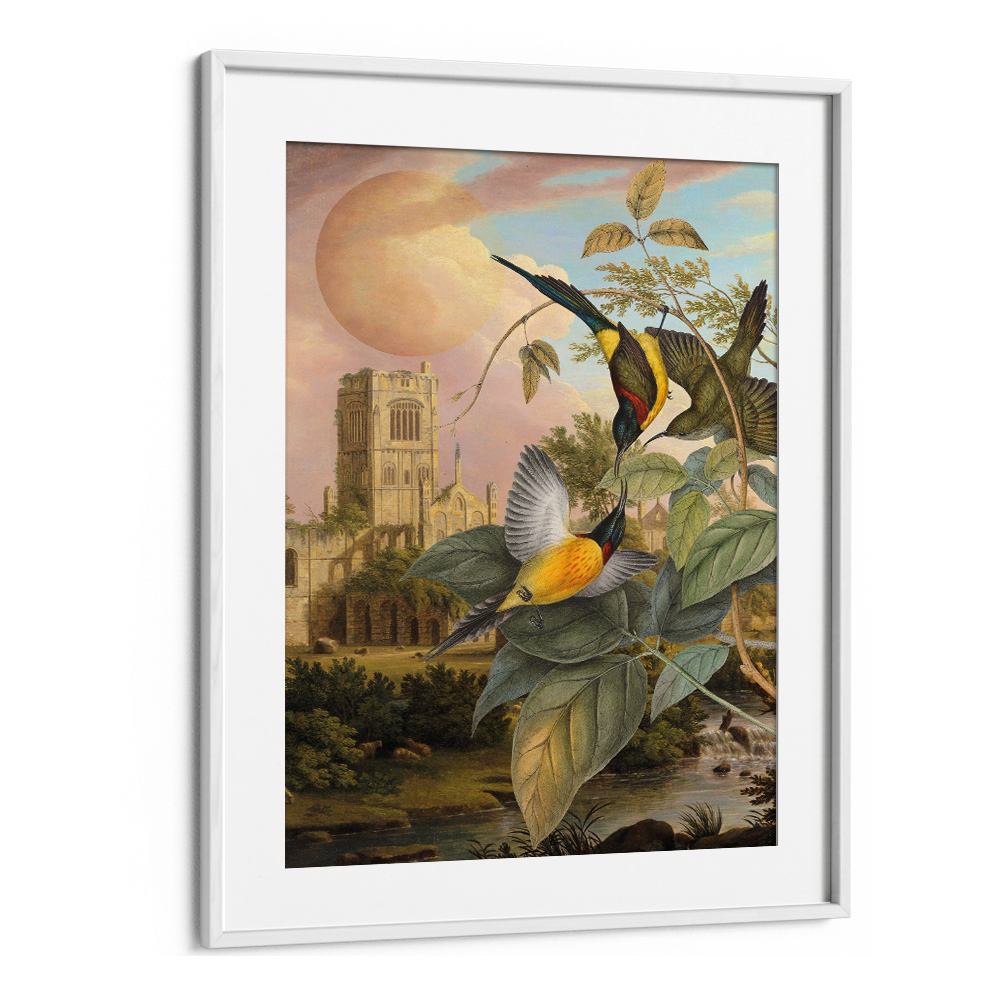 EXOTIC BIRDS PASTEL MOON