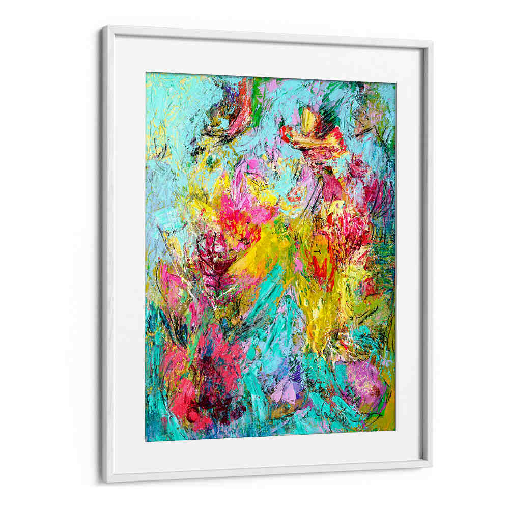 EXPRESSIONIST COLORFUL ABSTRACT III , ABSTRACT PAINTINGS