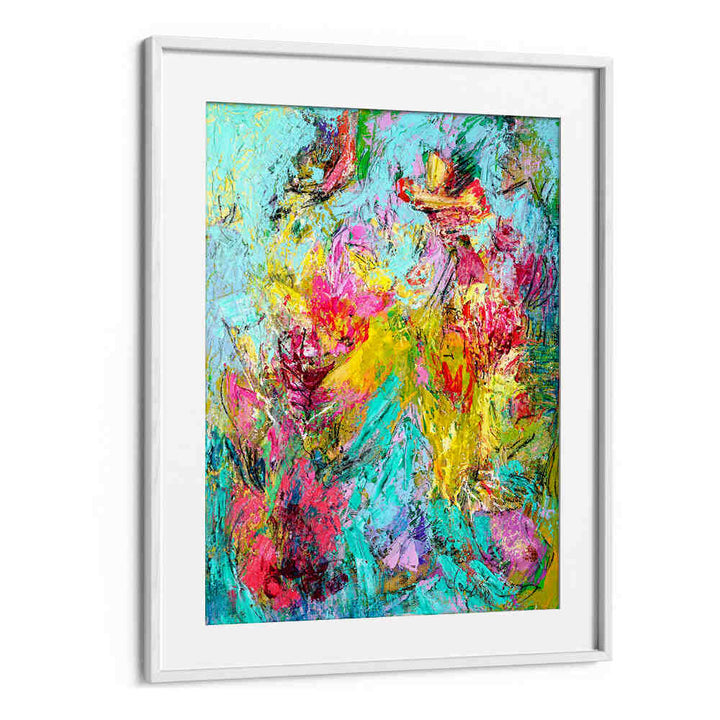 EXPRESSIONIST COLORFUL ABSTRACT III , ABSTRACT PAINTINGS