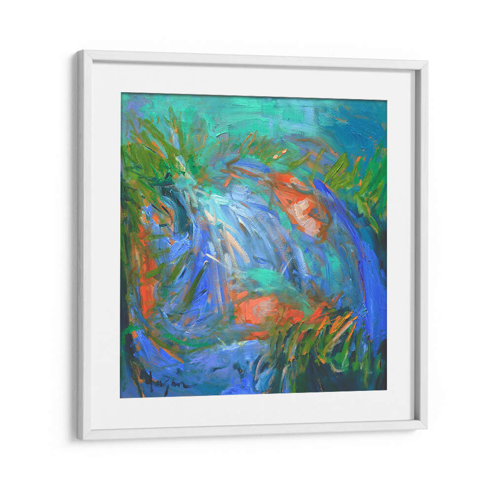 EXPRESSIONIST COLORFUL ABSTRACT VI , ABSTRACT PAINTINGS