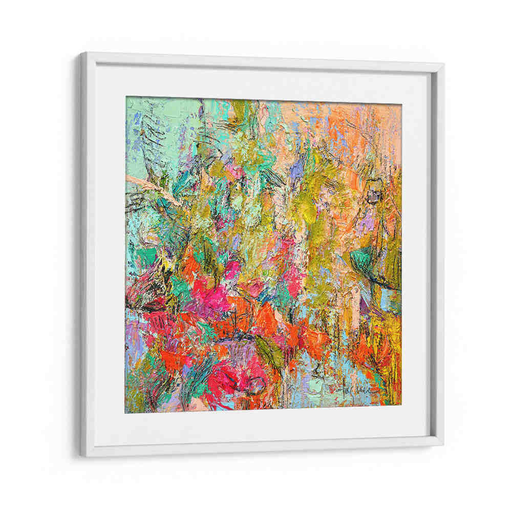 EXPRESSIONIST COLORFUL ABSTRACT V , ABSTRACT PAINTINGS