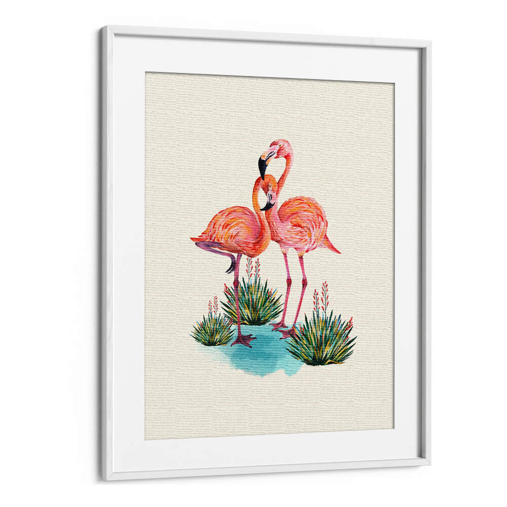 FLAMINGO , ANIMAL PAINTINGS