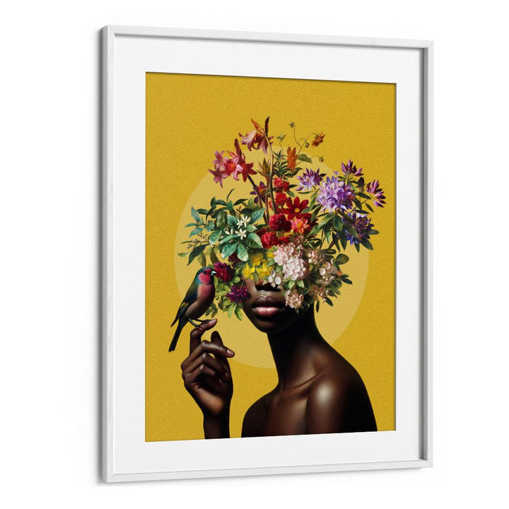 FLORAL DREAMER WITH BIRD