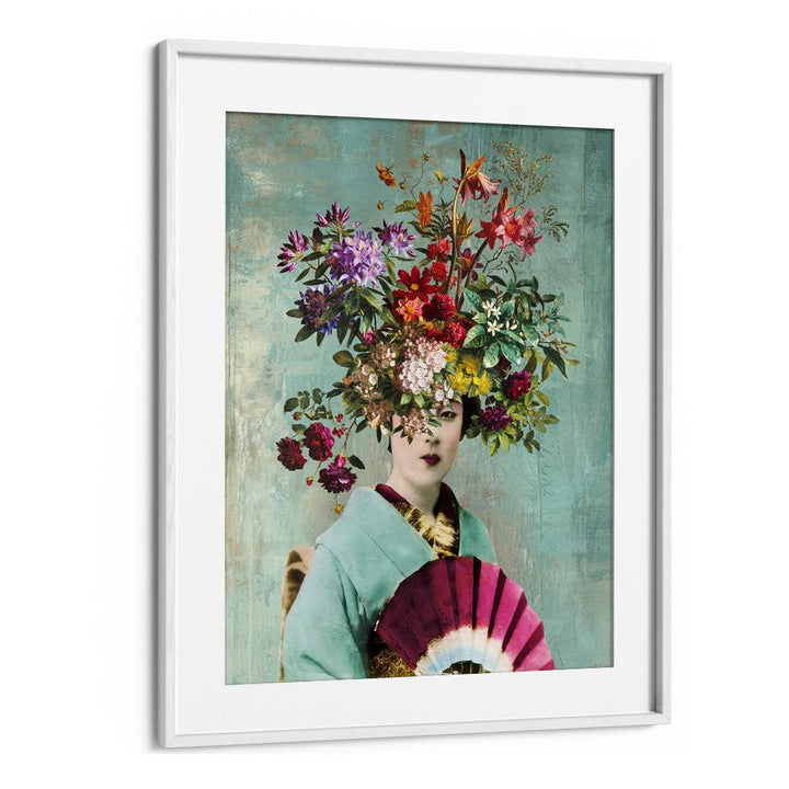 FLORAL GEISHA PORTRAIT