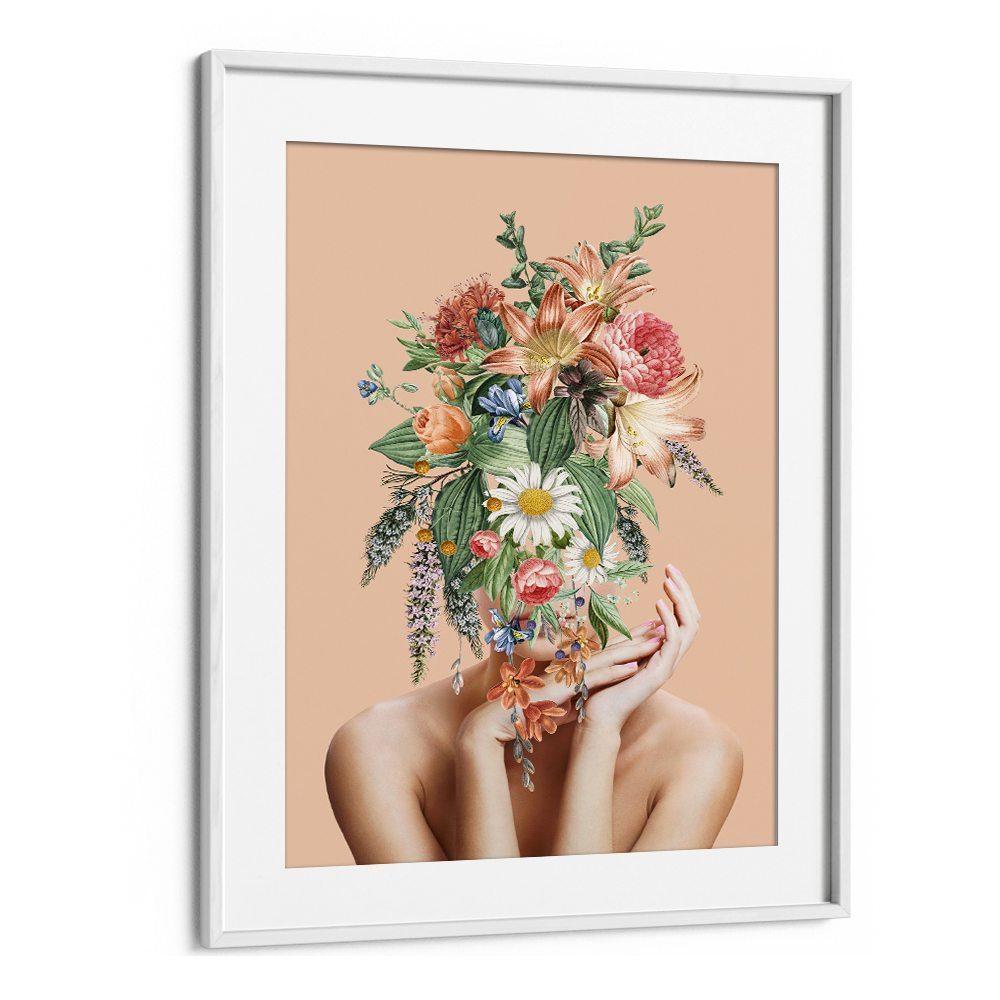 FLORAL WOMAN PORTRAIT