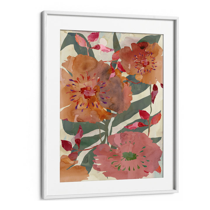 Vibrant FREE SPIRIT FLORALS I, FLORAL FLOWER PAINTINGS, embody elegance and color, perfect for any sophisticated space.