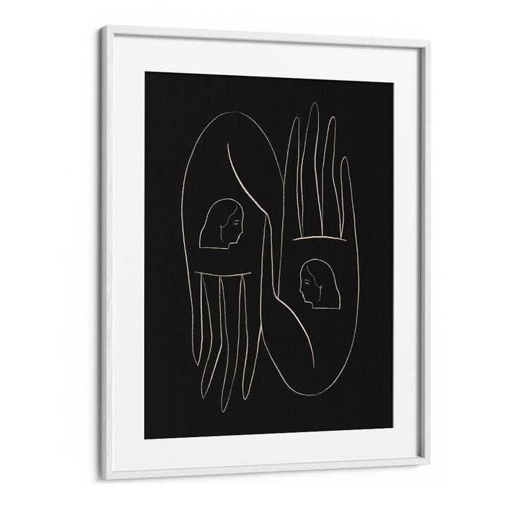 Elegant FRIENDLY HANDS, LINE ART PAINTINGS featuring minimalist designs, perfect for modern decor and art enthusiasts.