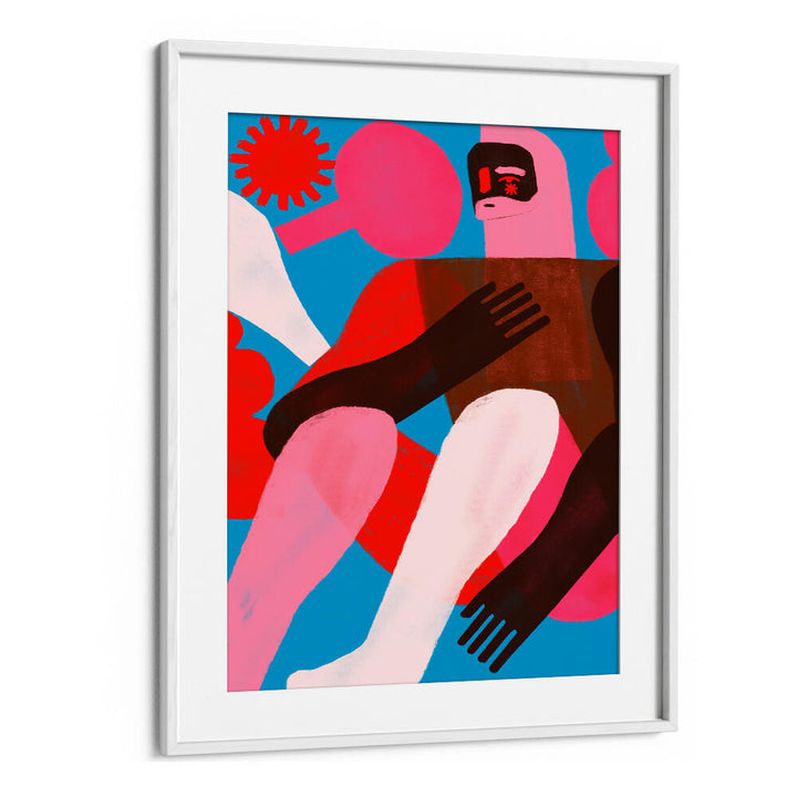 GEOMETRIC SHAPES AND HUMAN FIGURES II , PORTRAITS & FIGURATIVE ILLUSTRATIONS