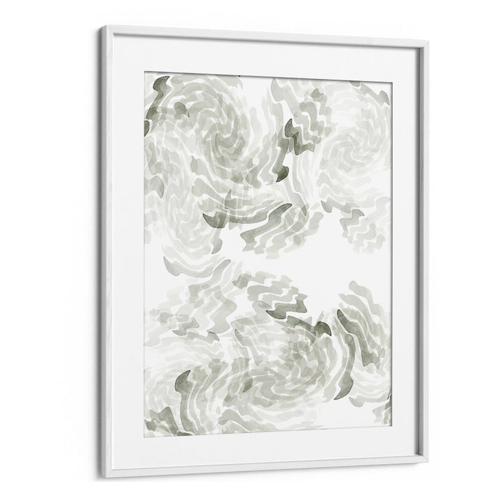 Stylish GREY WATERCOLOUR TWIRL I, ABSTRACT PAINTINGS featuring fluid designs, perfect for transforming your space.