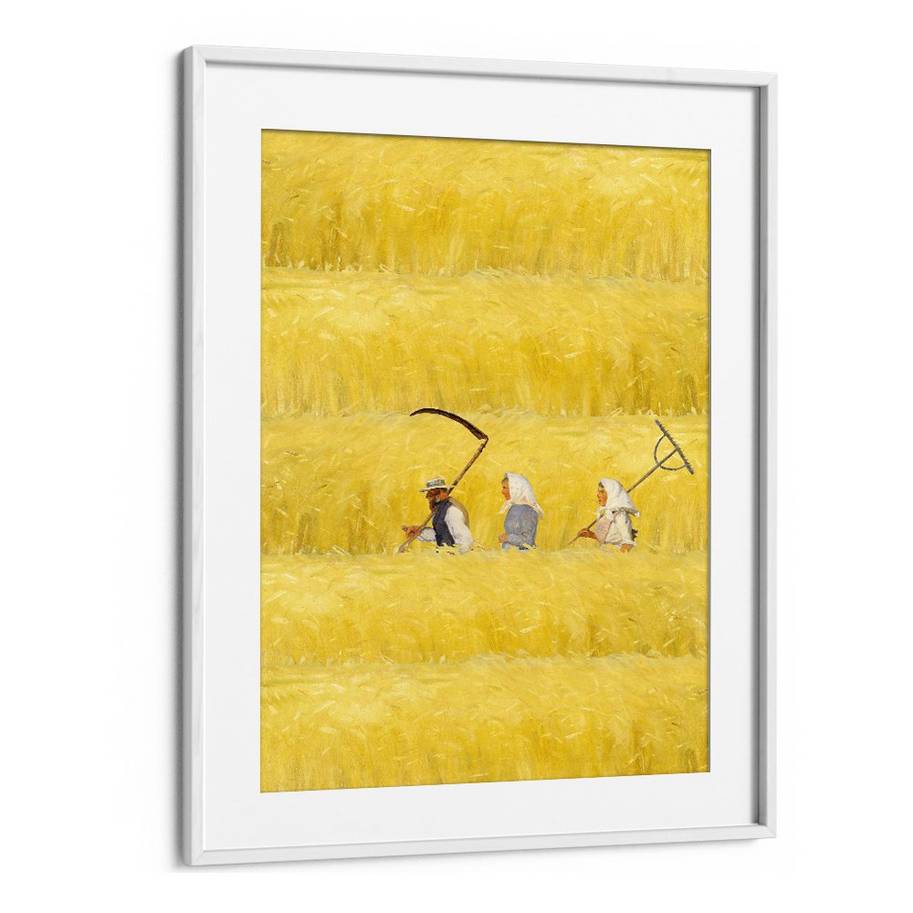 HARVESTING THE GOLDEN FIELD